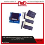 0.66 inch OLED display module LCD module IIC/I2C interface FOR D1 MINI