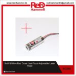 5mW 650nm Red Cross Line Focus Adjustable Laser Head