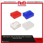 ABS Case for UNO R3 Red Blue White Transparent Plastic Box Shell