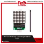 MAX7219 LED Display Control 8 Digit Dot Matrix Module