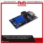 MT3608 Micro USB DC Voltage Regulator Step Up Boost Converter Power Supply Module