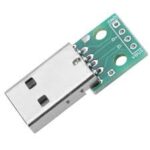Adaptateur USB vers DIP 4 broches pour circuit imprimé 2,54 mm, alimentation DIY